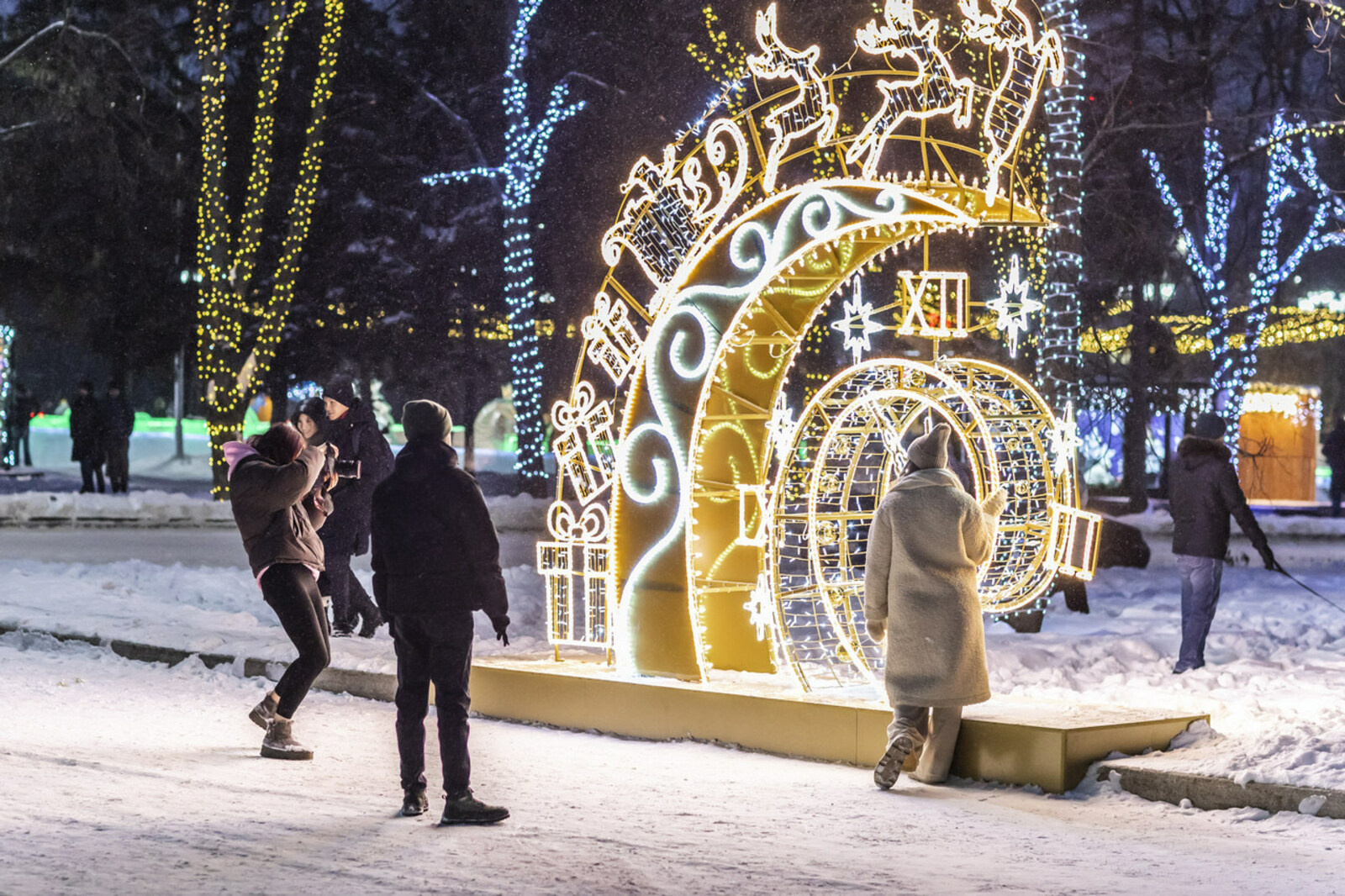 В Уфе мороз может помешать открытию центральной ёлки