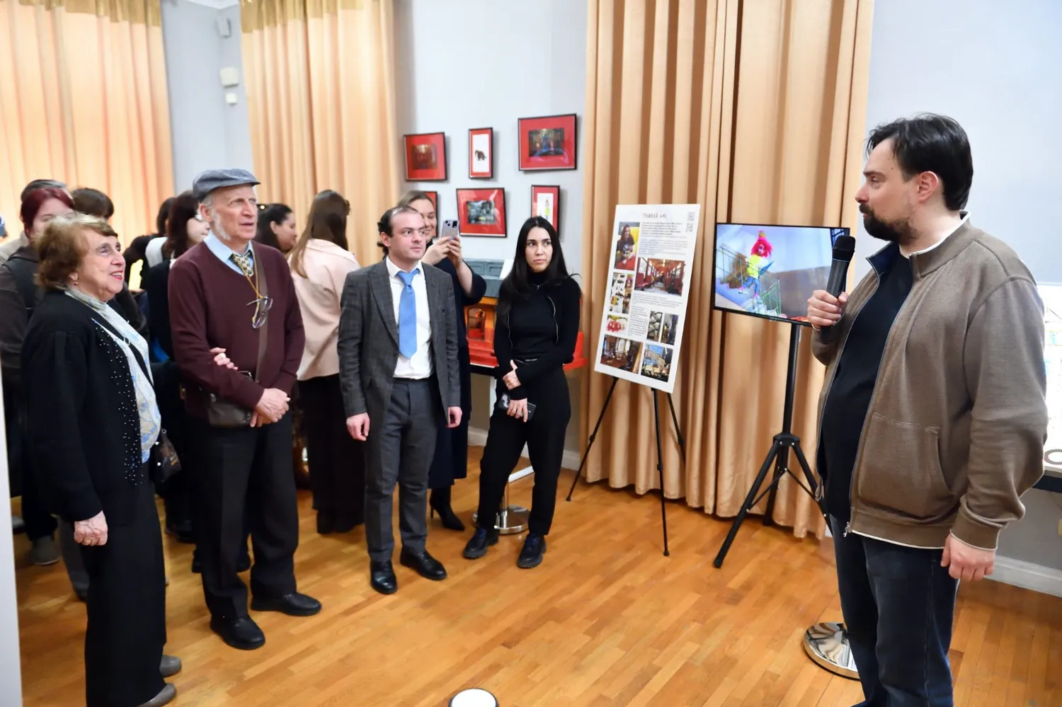 Экспозиция «Союзмультфильма» вызвала большой интерес у уфимцев.