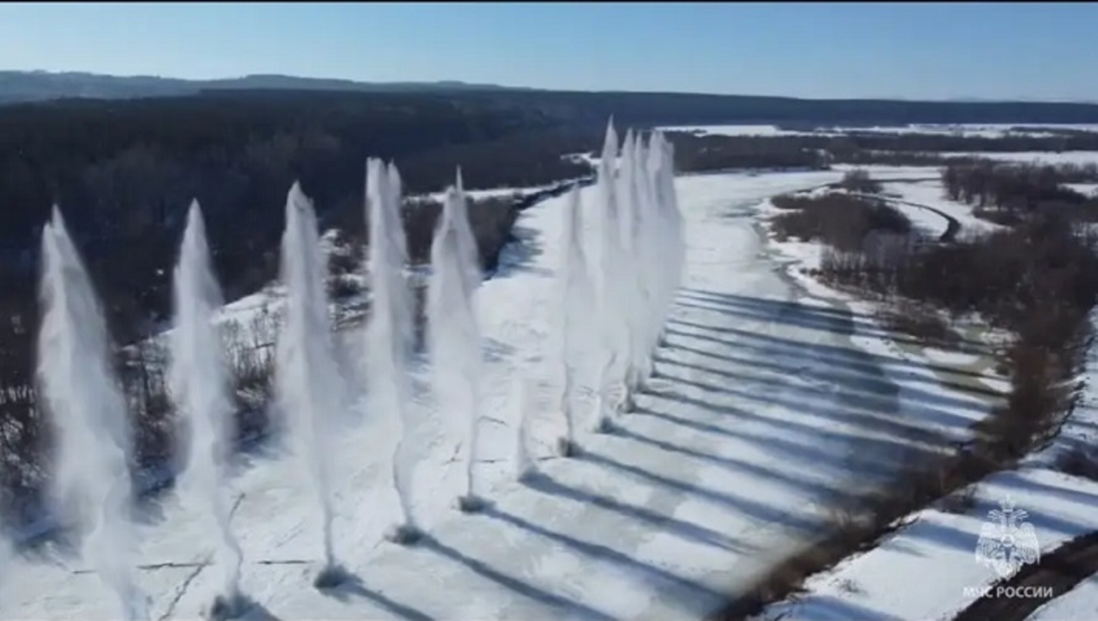 В Башкирии запланировали серию взрывных работ на реках