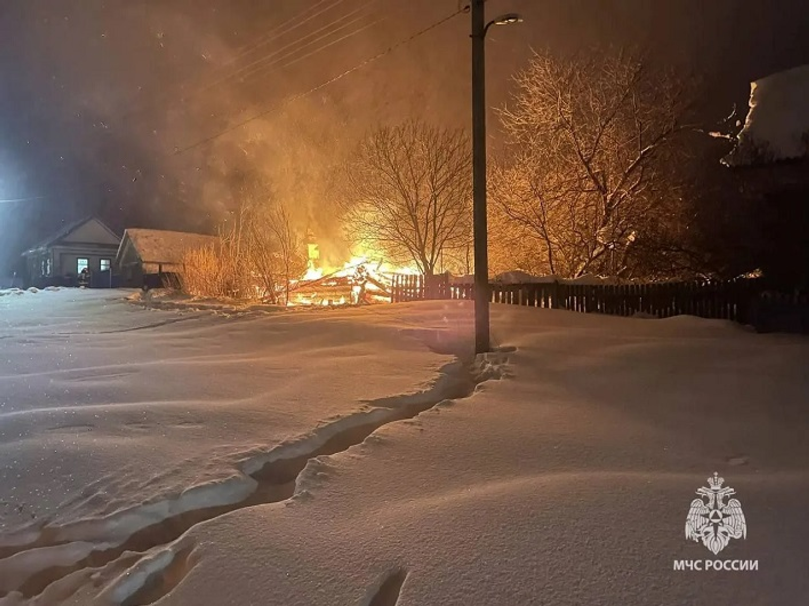 В Башкирии за один вечер в пожарах погибли двое