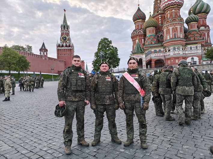 Участник СВО из Башкирии принял участие в Параде Победы в Москве