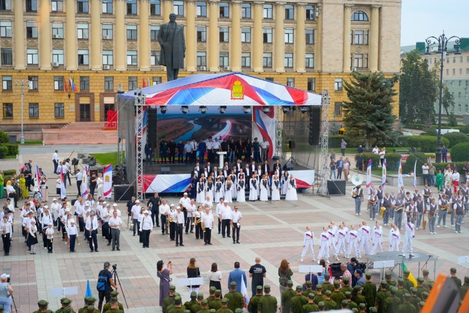 Сборная Башкирии приняла участие в открытии сборов ПФО «Гвардеец»