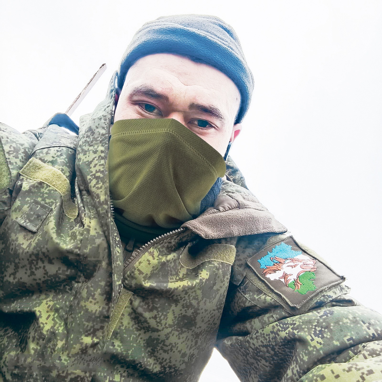 из личного архива бойца За плечами «Шамана» уже три года сражений.