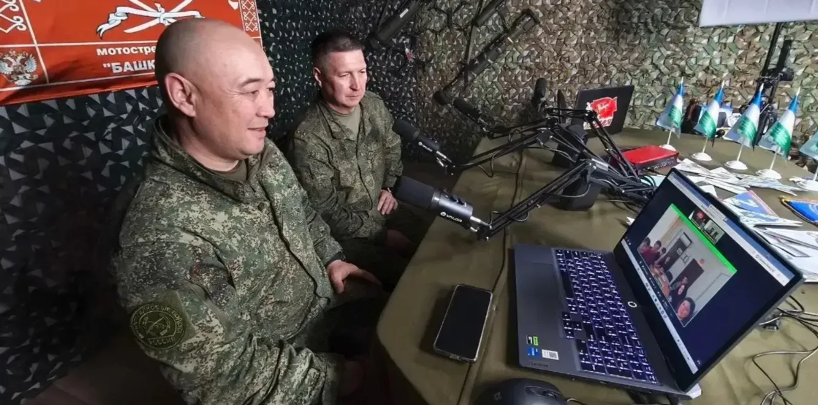 Журналисты Уфы пообщались с бойцами по видеосвязи