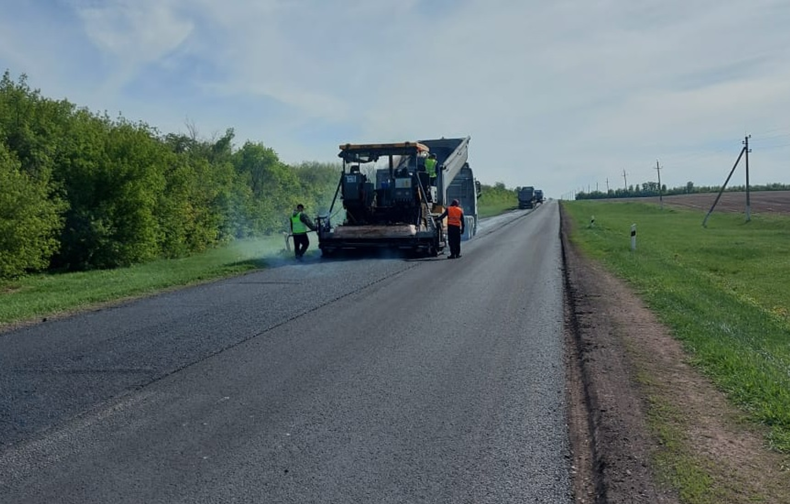 В Башкирии начали ремонт дороги Чишмы – Киргиз-Мияки