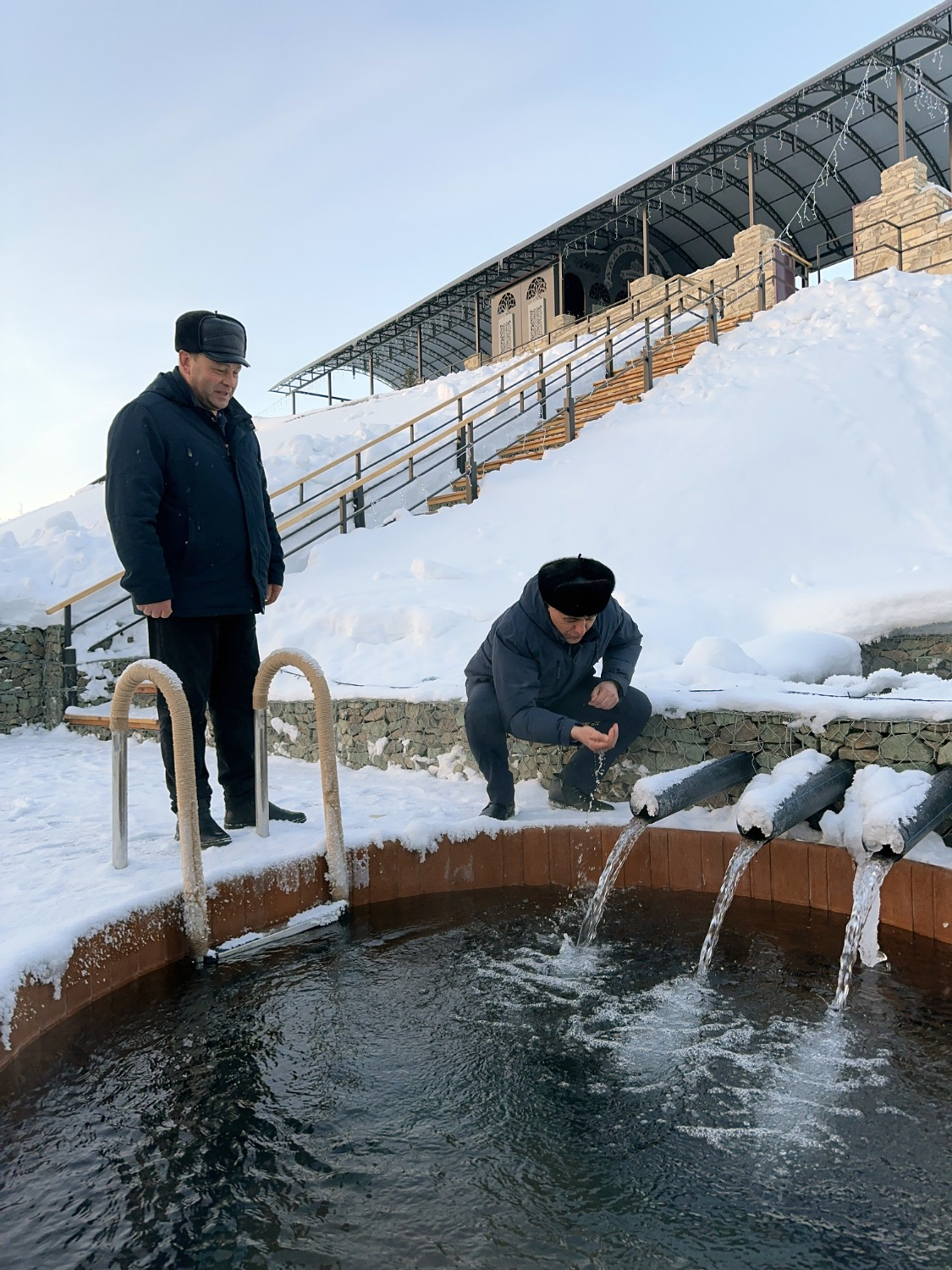 На Барском роднике.