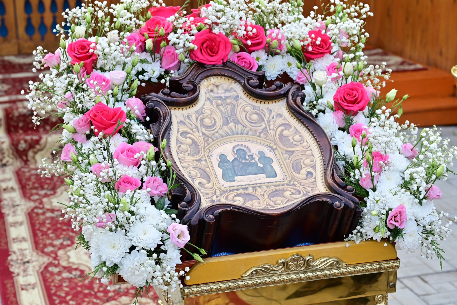 В Башкирии прошло празднование образа Смоленской иконы Божией Матери на камне