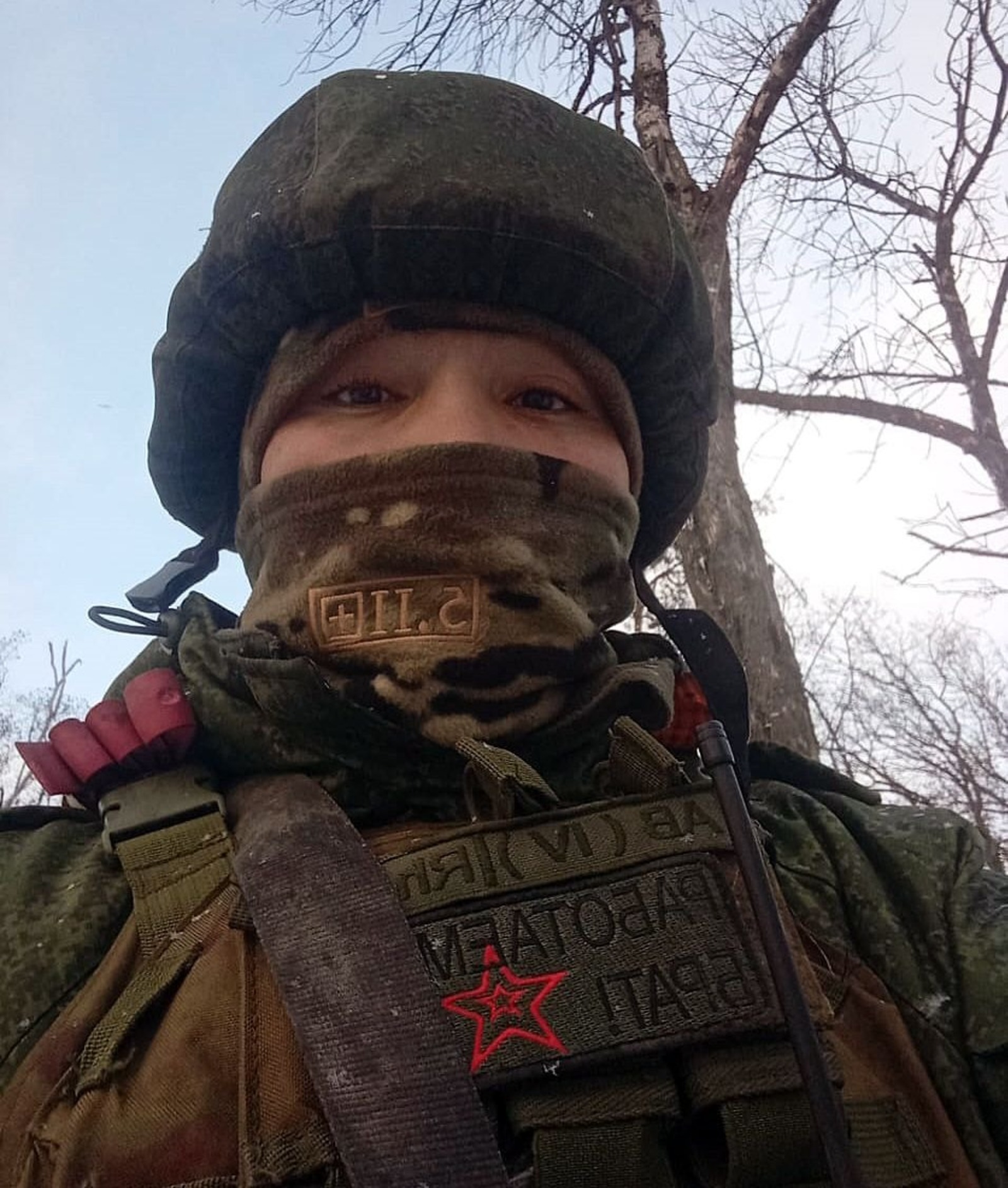 из личного архива бойца