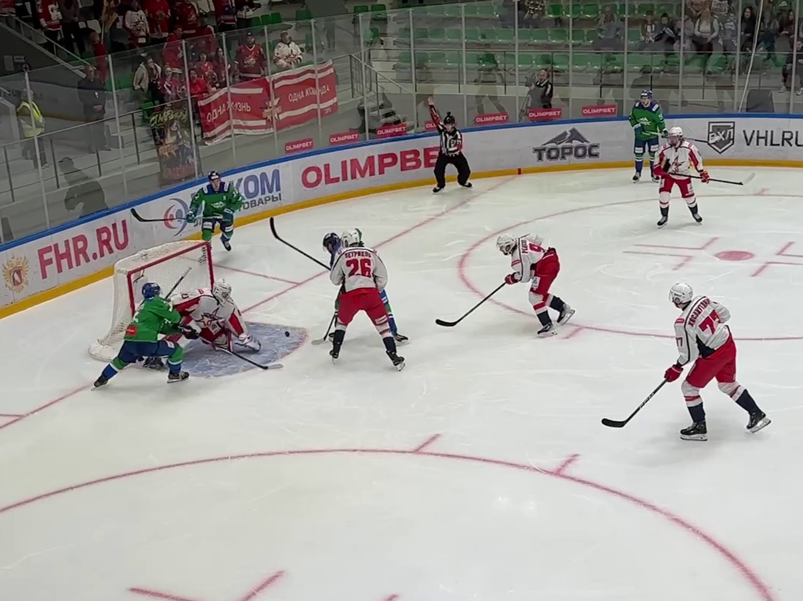 «Торос» начал чемпионат страны с победы над «Ижсталью»