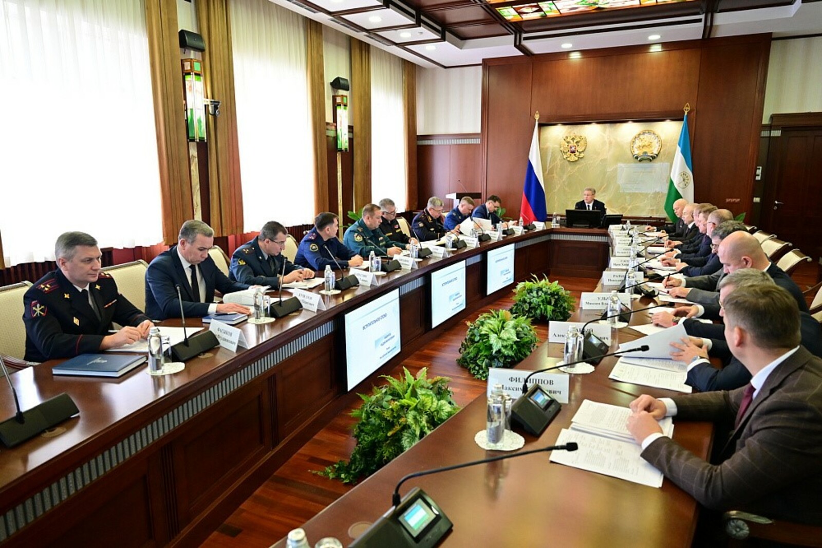 В Башкирии антитеррористическая комиссия обсудила новогодние праздники