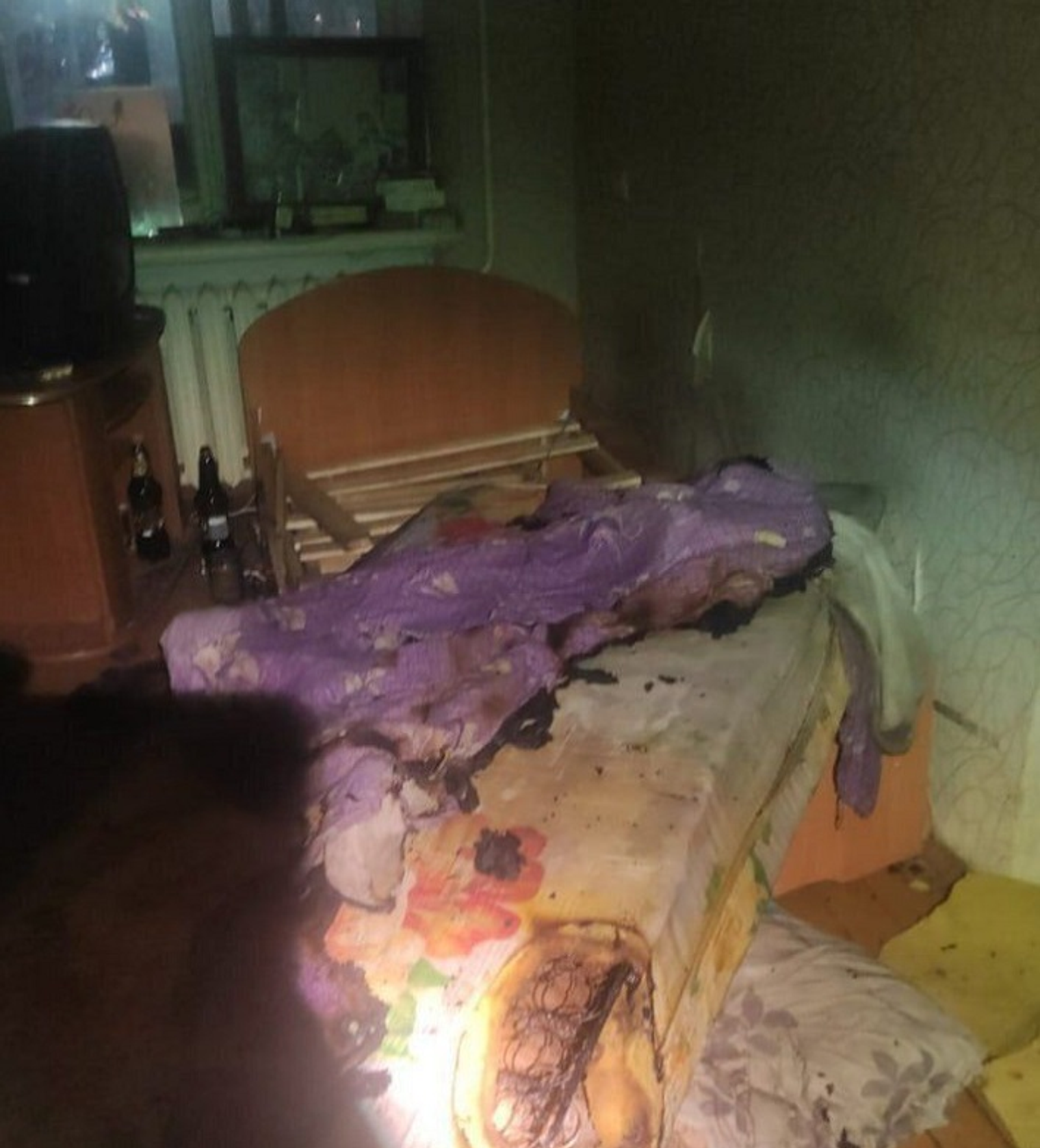 Житель Башкирии после пожара попал в реанимацию