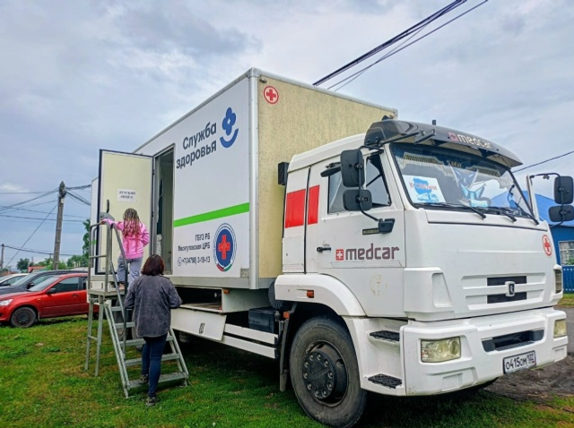 Сегодня из РКБ им. Куватова в Уфе выехал первый «Поезд здоровья»