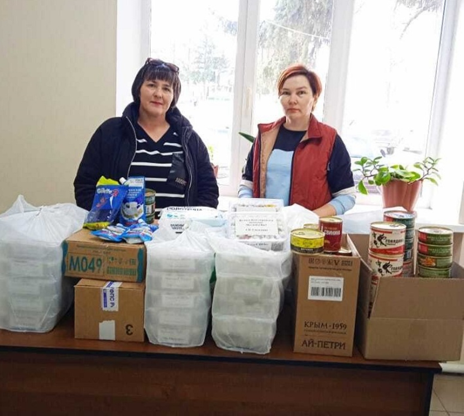 В селе Башкирии готовят для бойцов вкусную гумпомощь