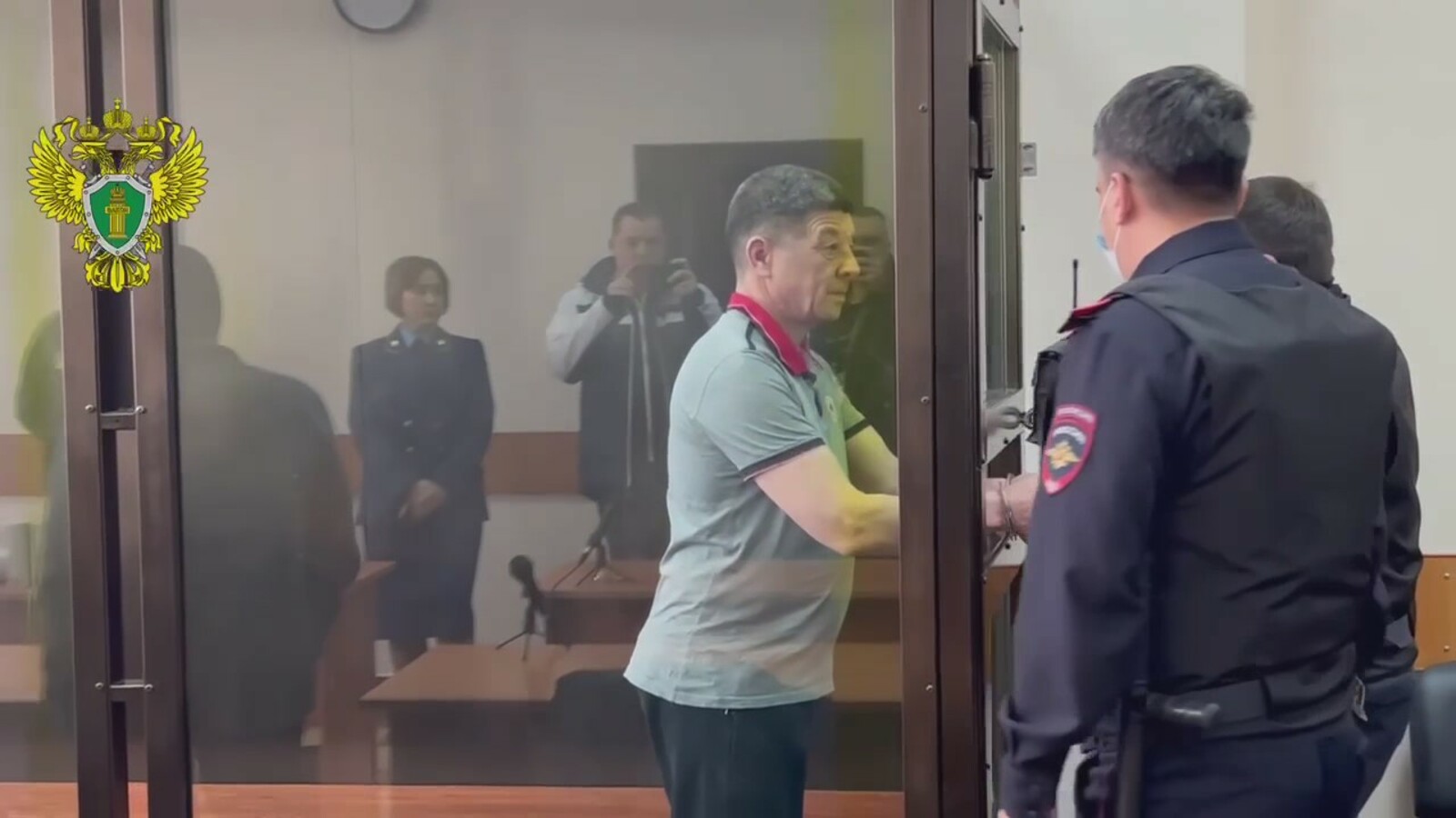 Скриншот видео прокуратуры РБ.