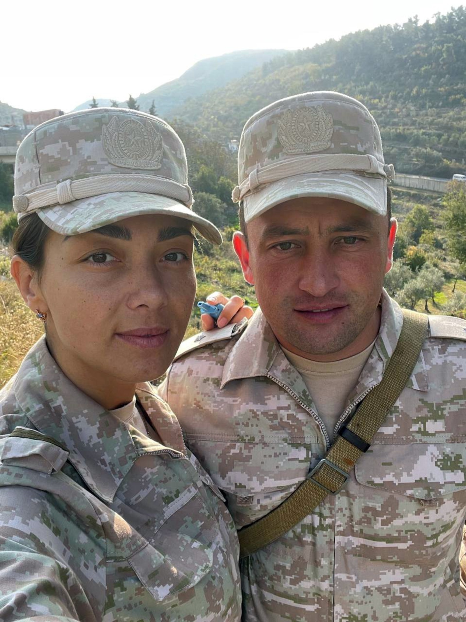 из личного архива Валеевых Загир Валеев с супругой Натальей.