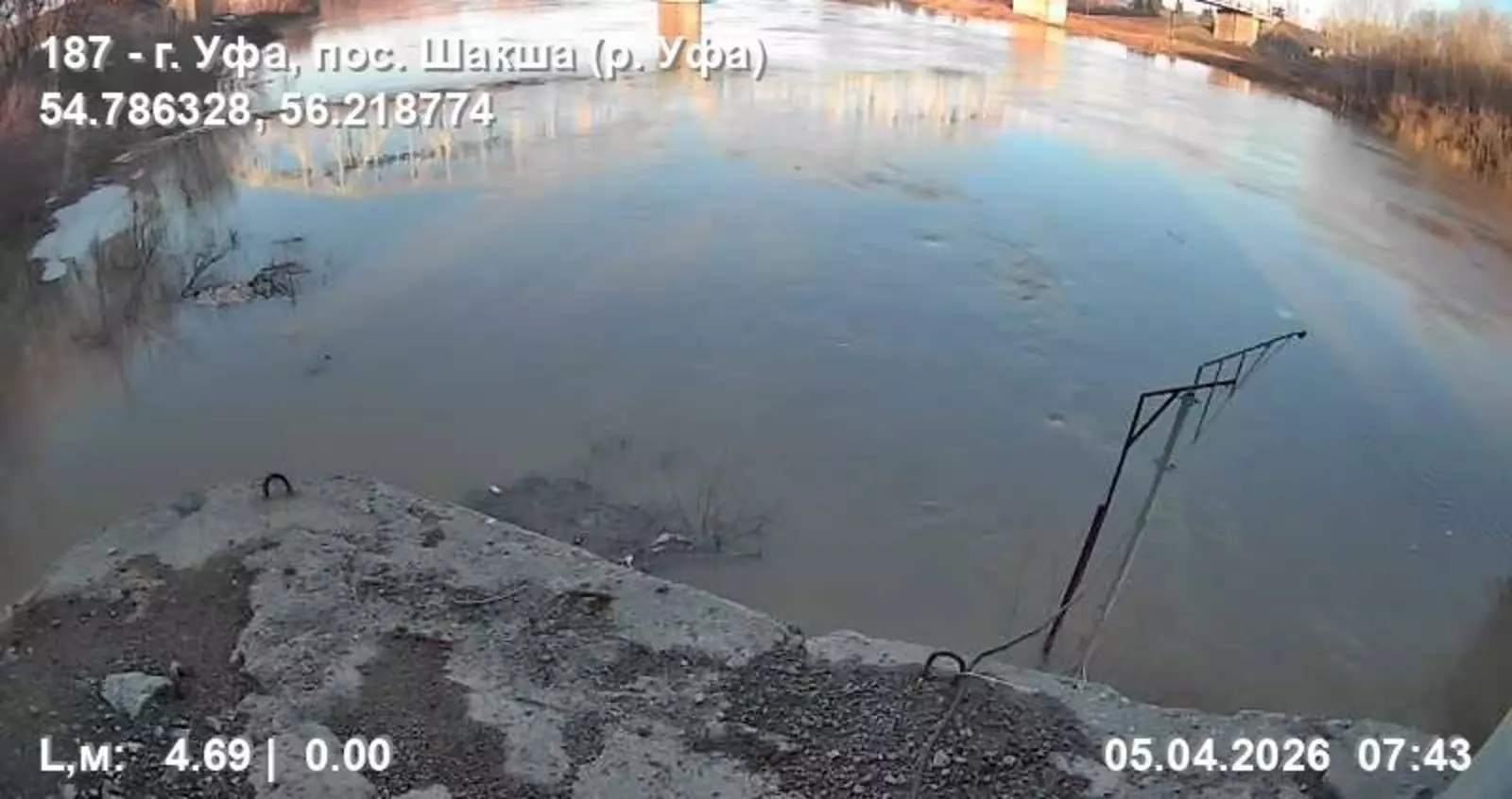 В Башкирии на сегодняшний день подтоплены шесть мостов