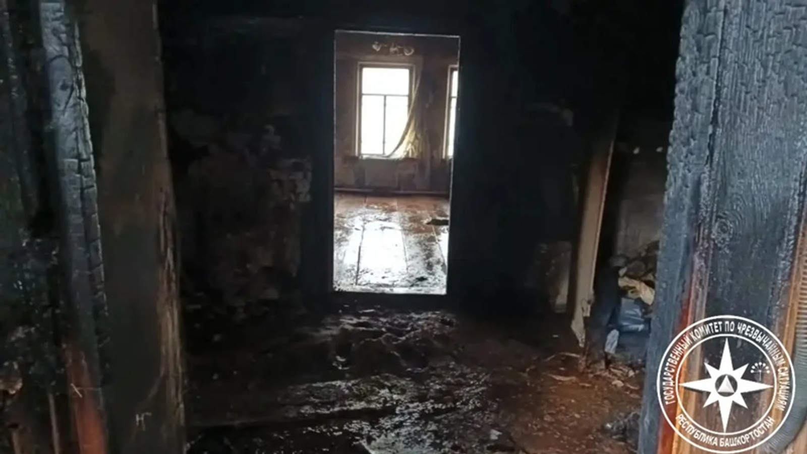 В Белокатайском районе Башкирии в пожаре погибли двое