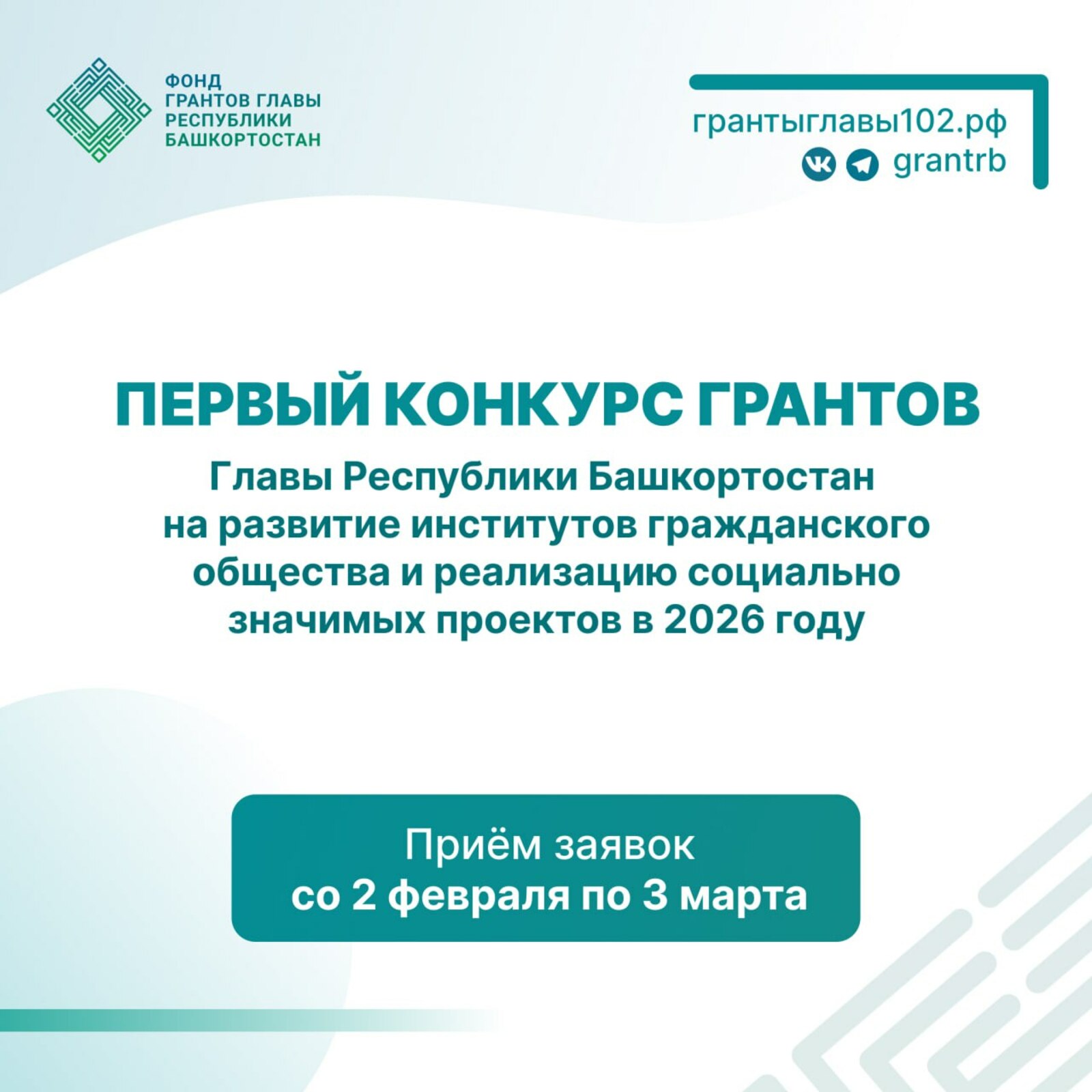 Стартовал приём заявок на конкурс грантов главы Башкирии для НКО