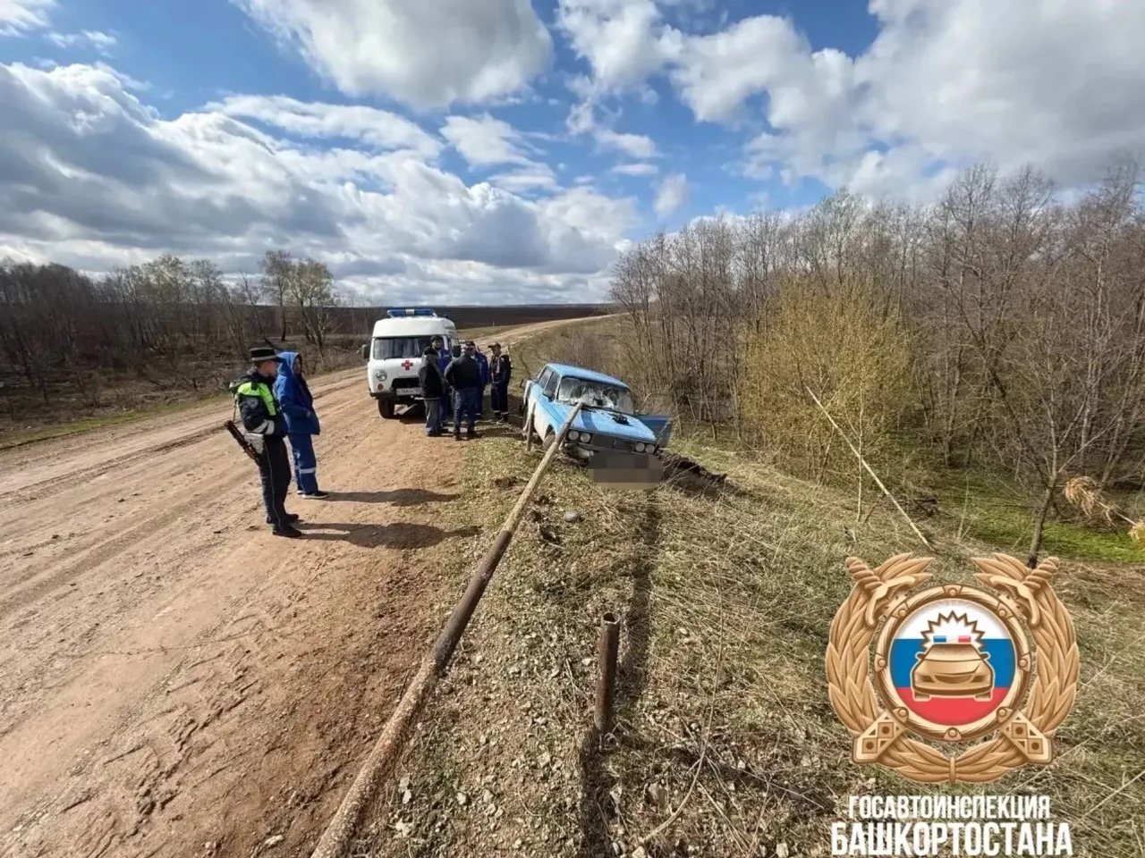 В Башкирии ДТП унесло жизнь водителя «шестёрки»