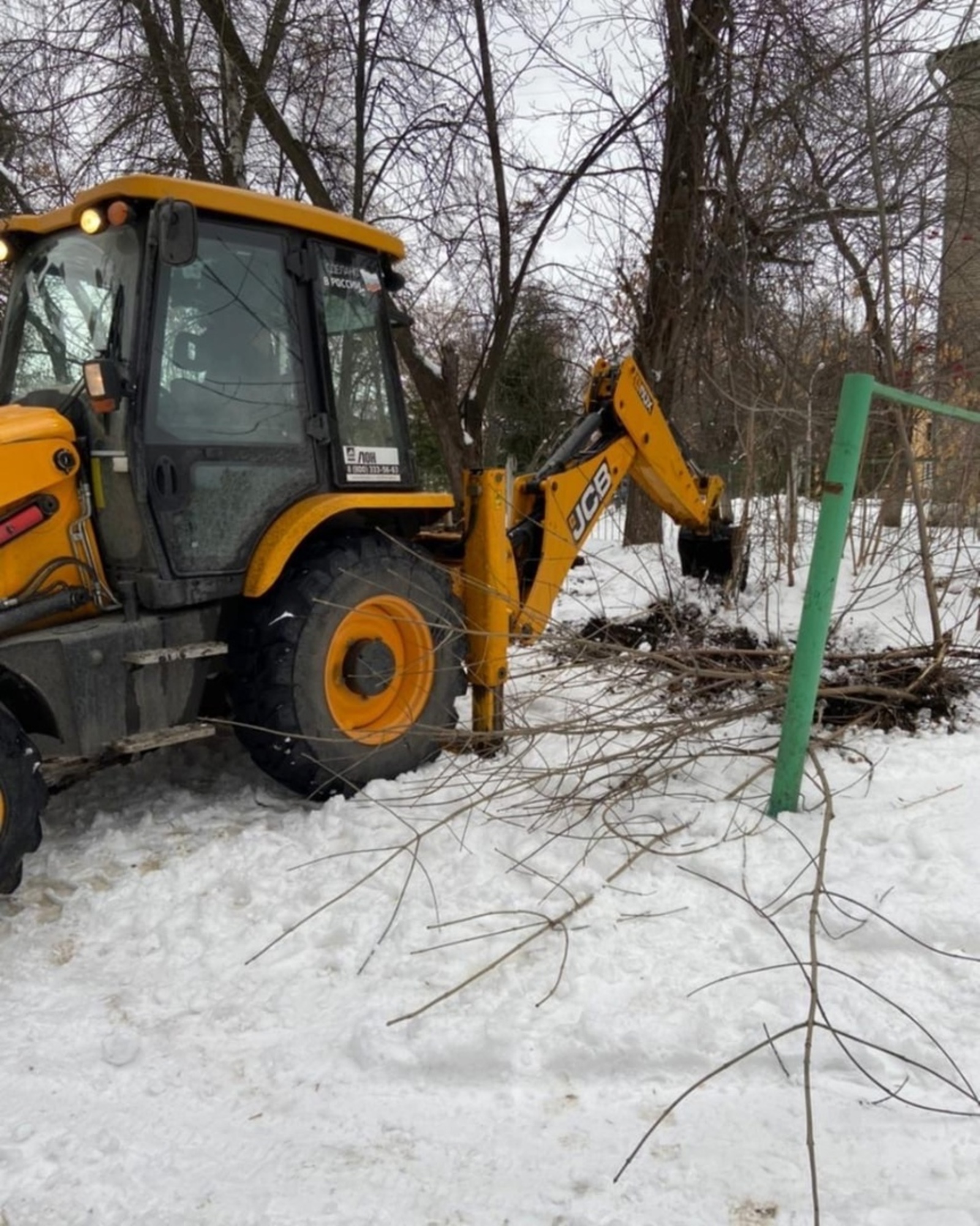 ЦУР помог обезопасить двор в Калининском районе Уфы
