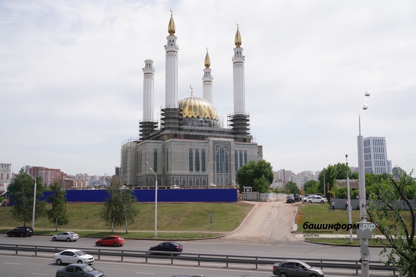ИА «Башинформ» Возобновлено строительство мечети «Ар-Рахим» в  Уфе