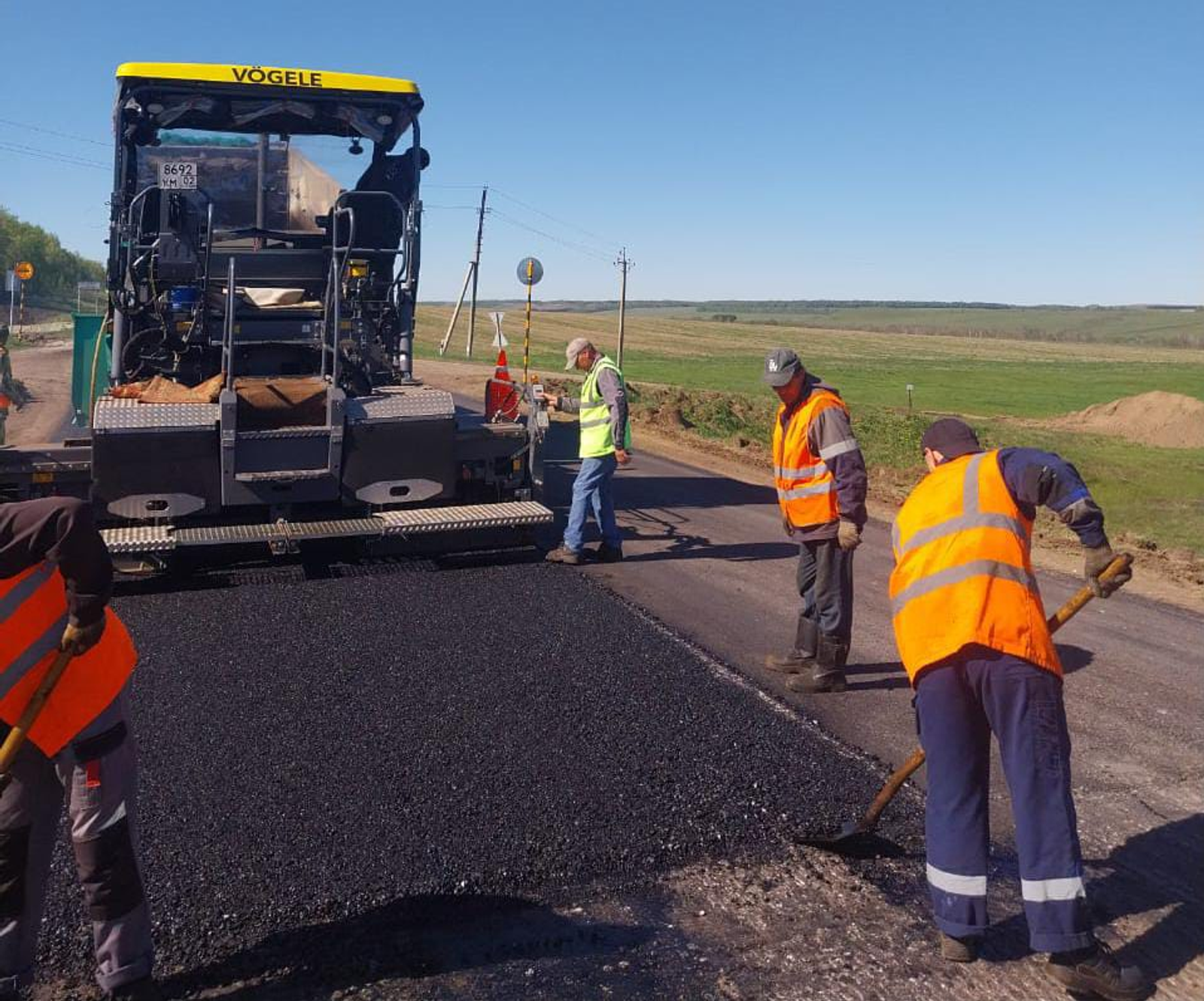 В Башкирии начался ремонт дороги Шаран — Новобалтачево — Андреевка