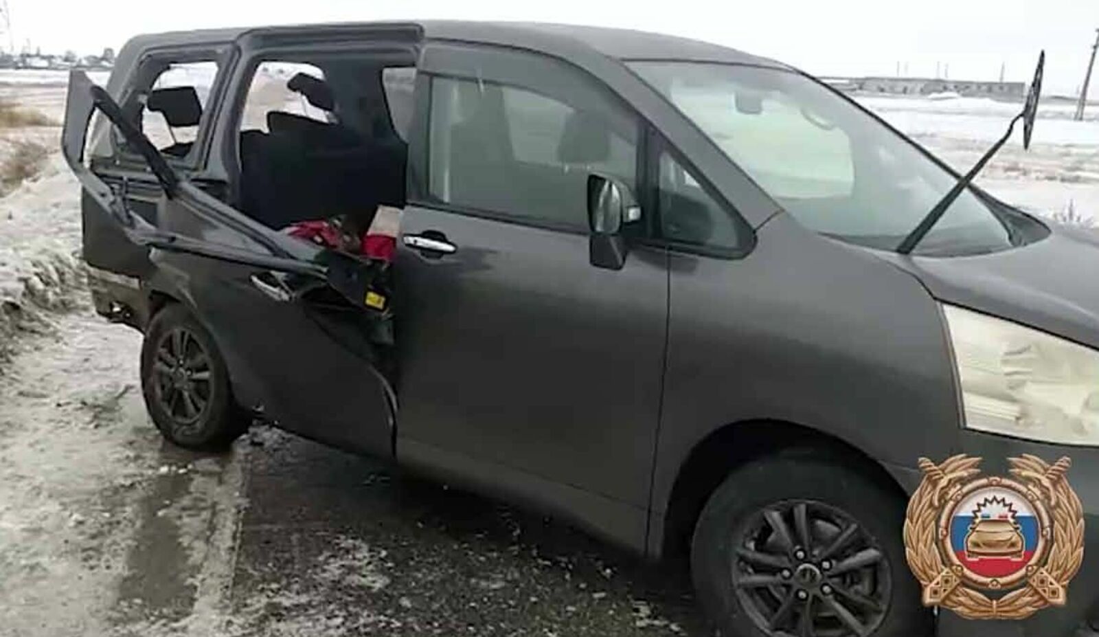В Башкирии лишённый прав водитель угодил в ДТП. Четыре пассажира получили травмы