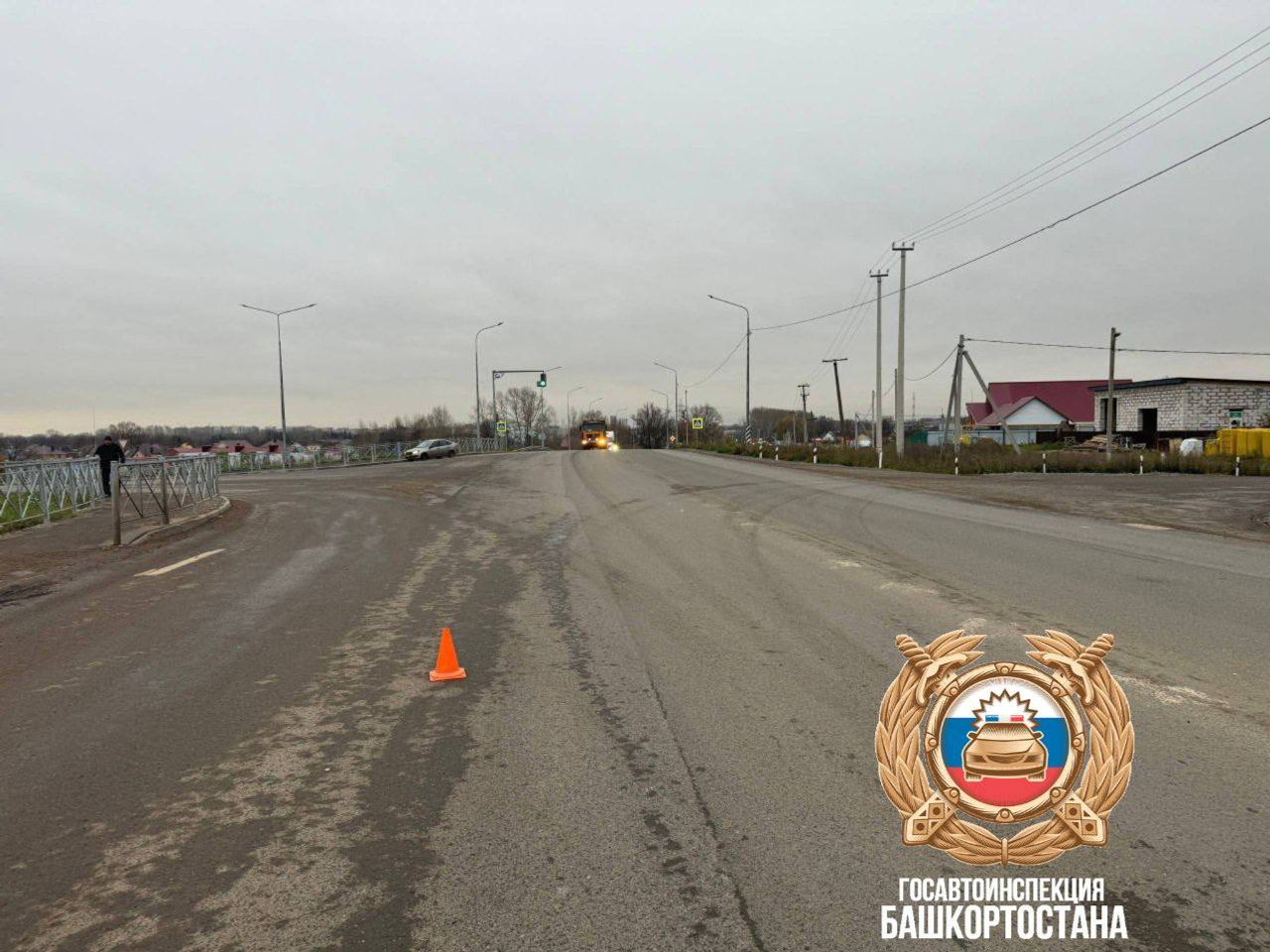 В Уфимском районе водитель легковушки задавил пешехода