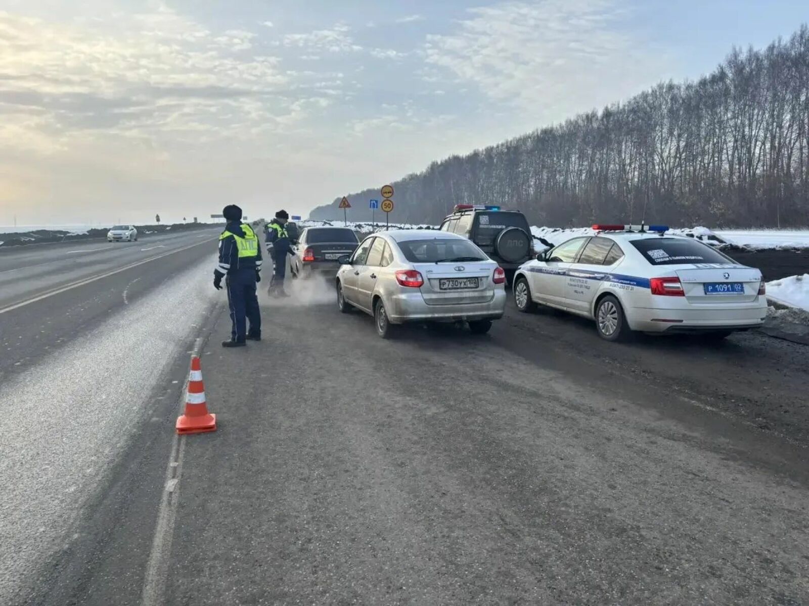 В Стерлитамакском районе Башкирии идут массовые проверки водителей