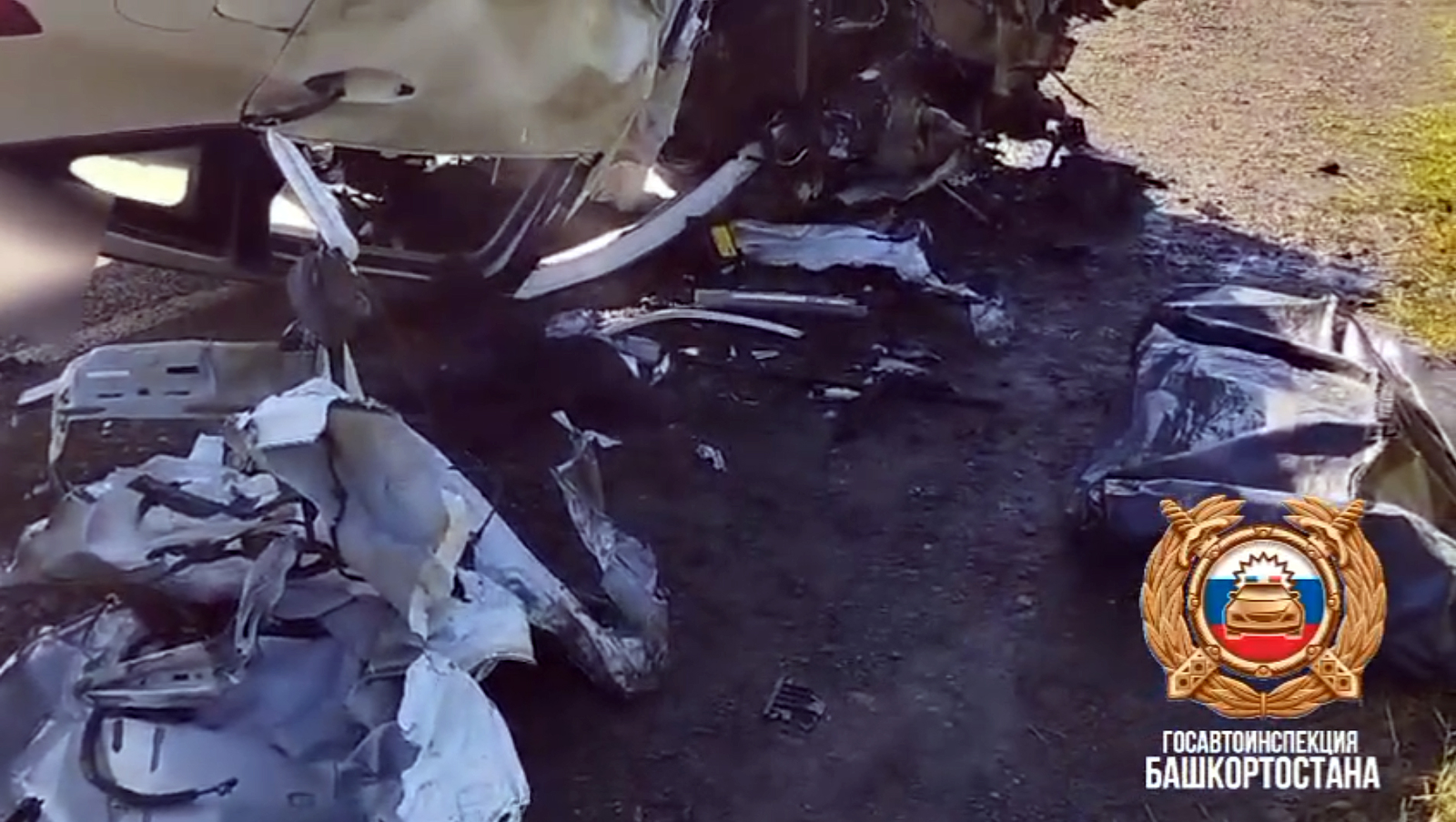 В Башкирии водитель «Хавала» погиб в ДТП. Госпитализированы его жена и дети