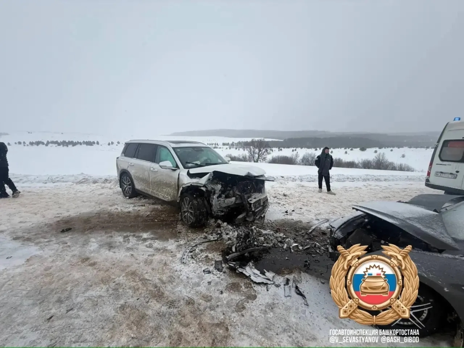 В Башкирии в результате ДТП госпитализированы четыре человека