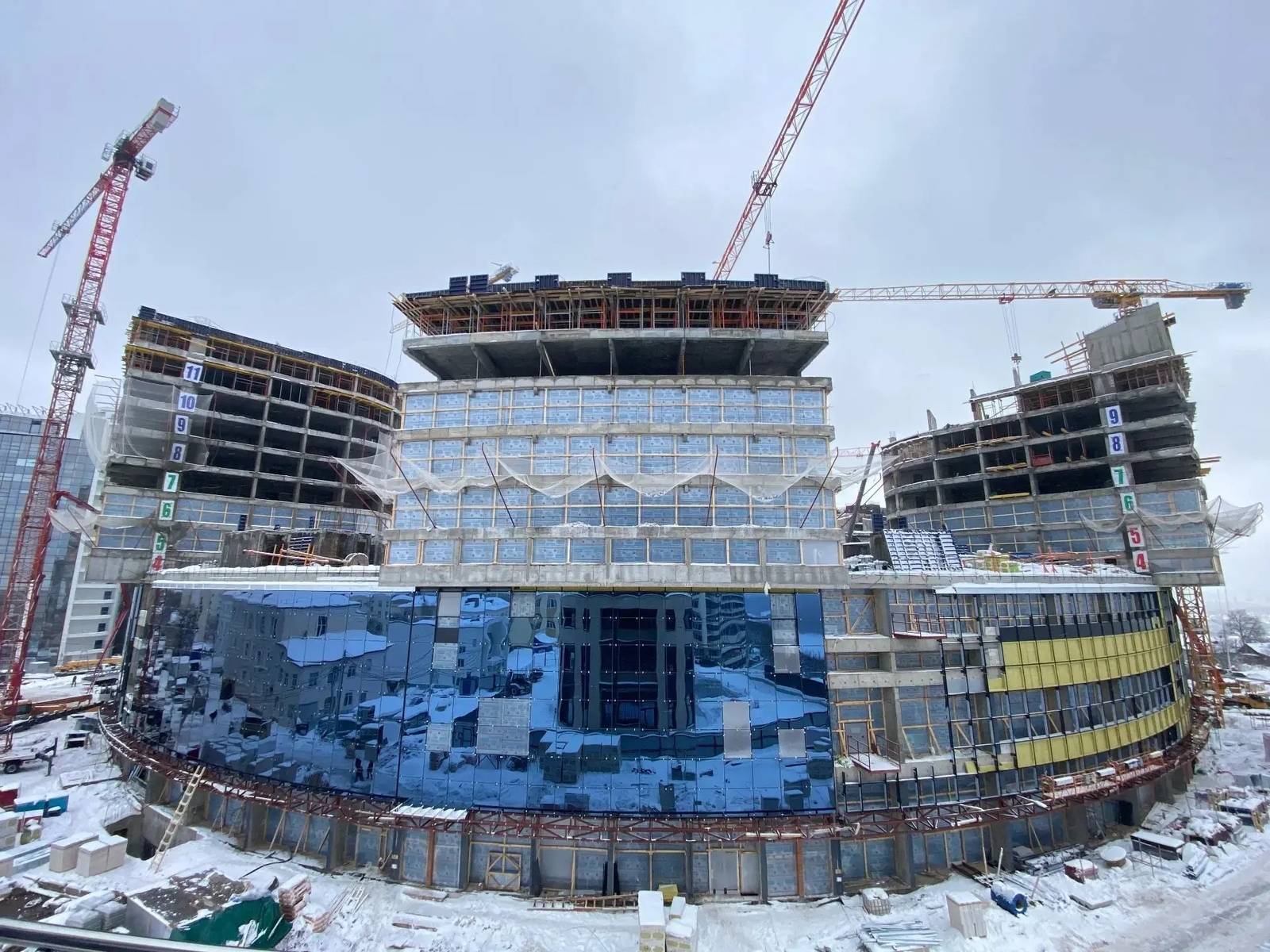 Строительство второй очереди кампуса в Уфе вышло на финишную прямую