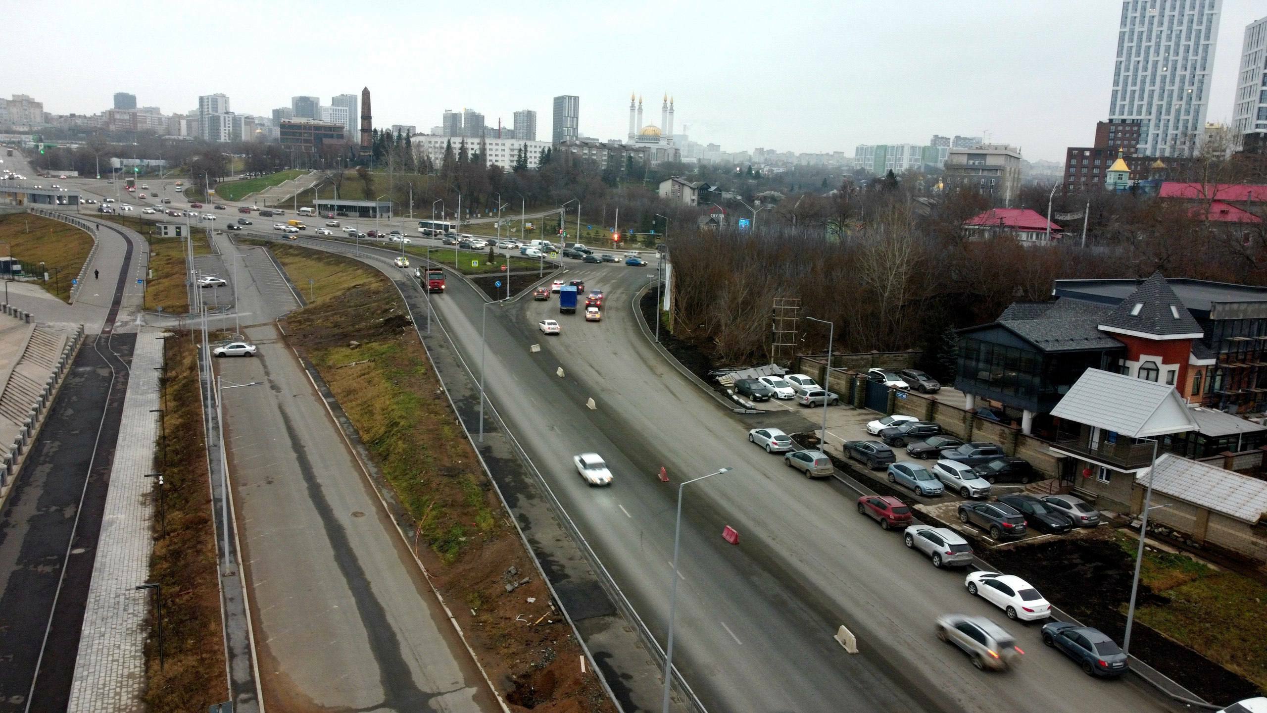 В Уфе открыли движение по всем полосам улицы Пугачёва