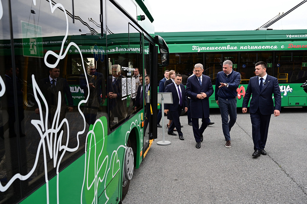 На дорогах Уфы появятся новые троллейбусы марки «Горожанин»