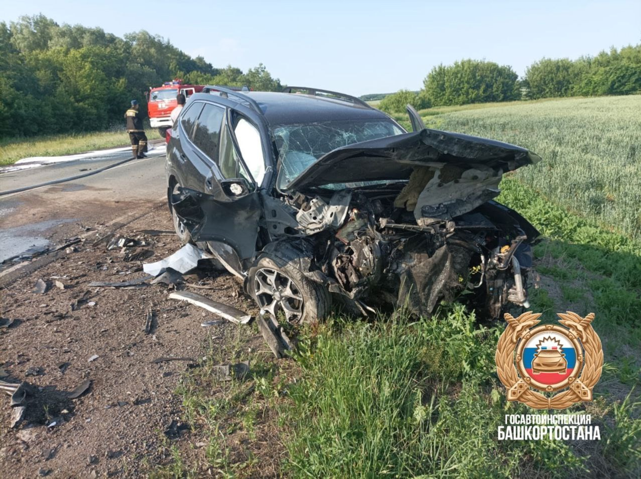 В Башкирии три человека госпитализированы в результате ДТП