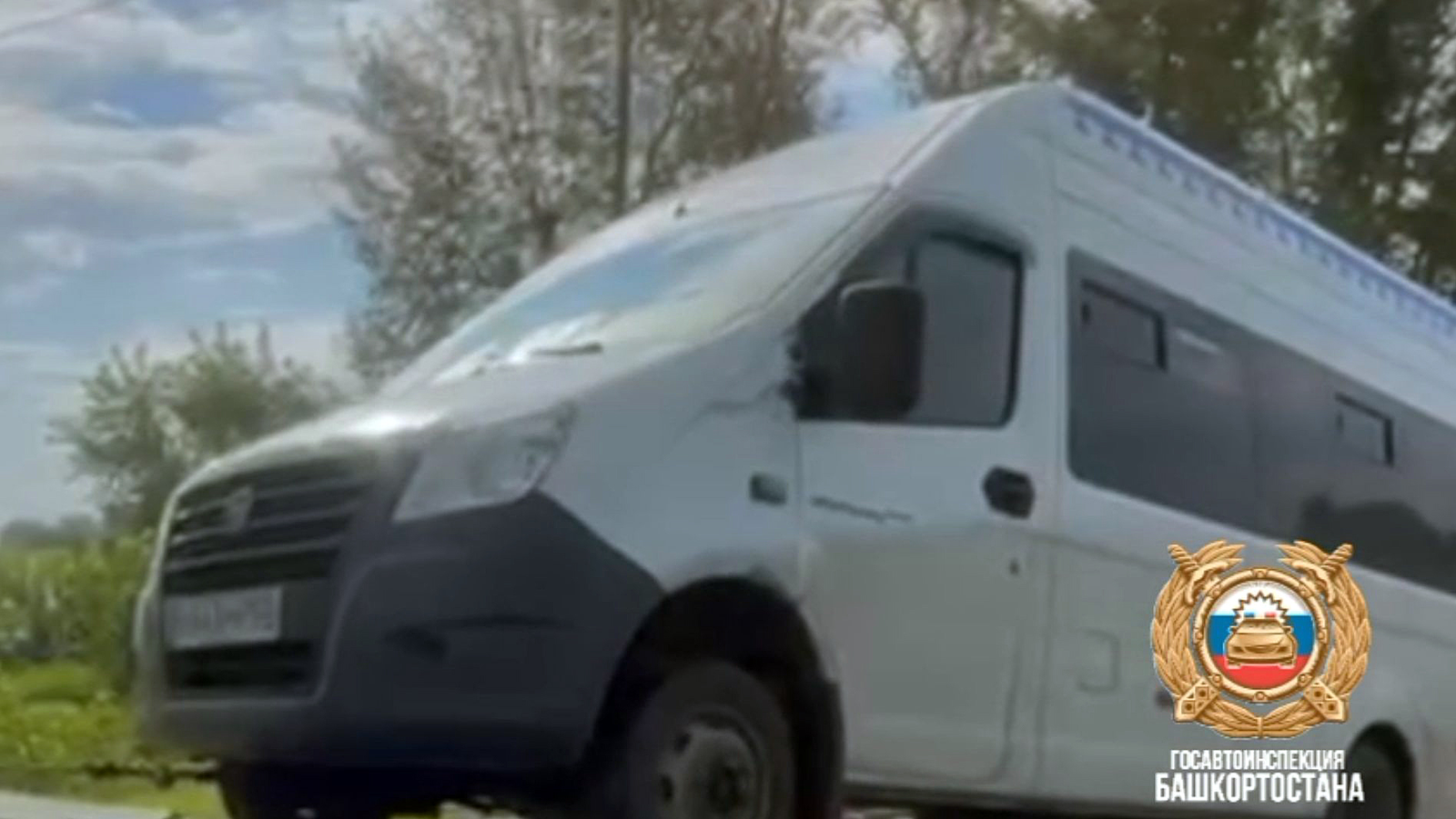 В Башкирии задержали пьяного водителя маршрутки с пассажирами