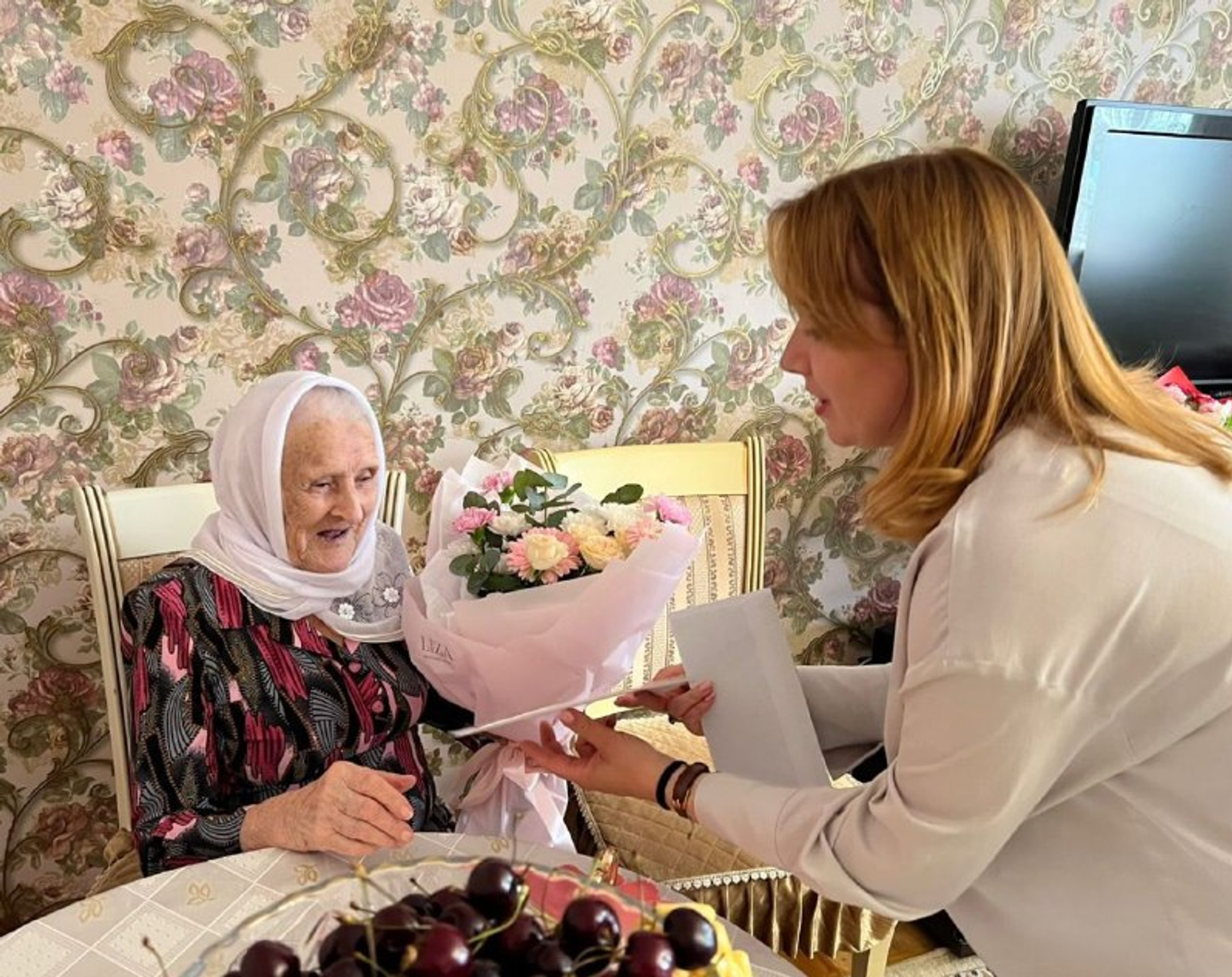 В Башкирии столетнюю жительницу поздравил Владимир Путин