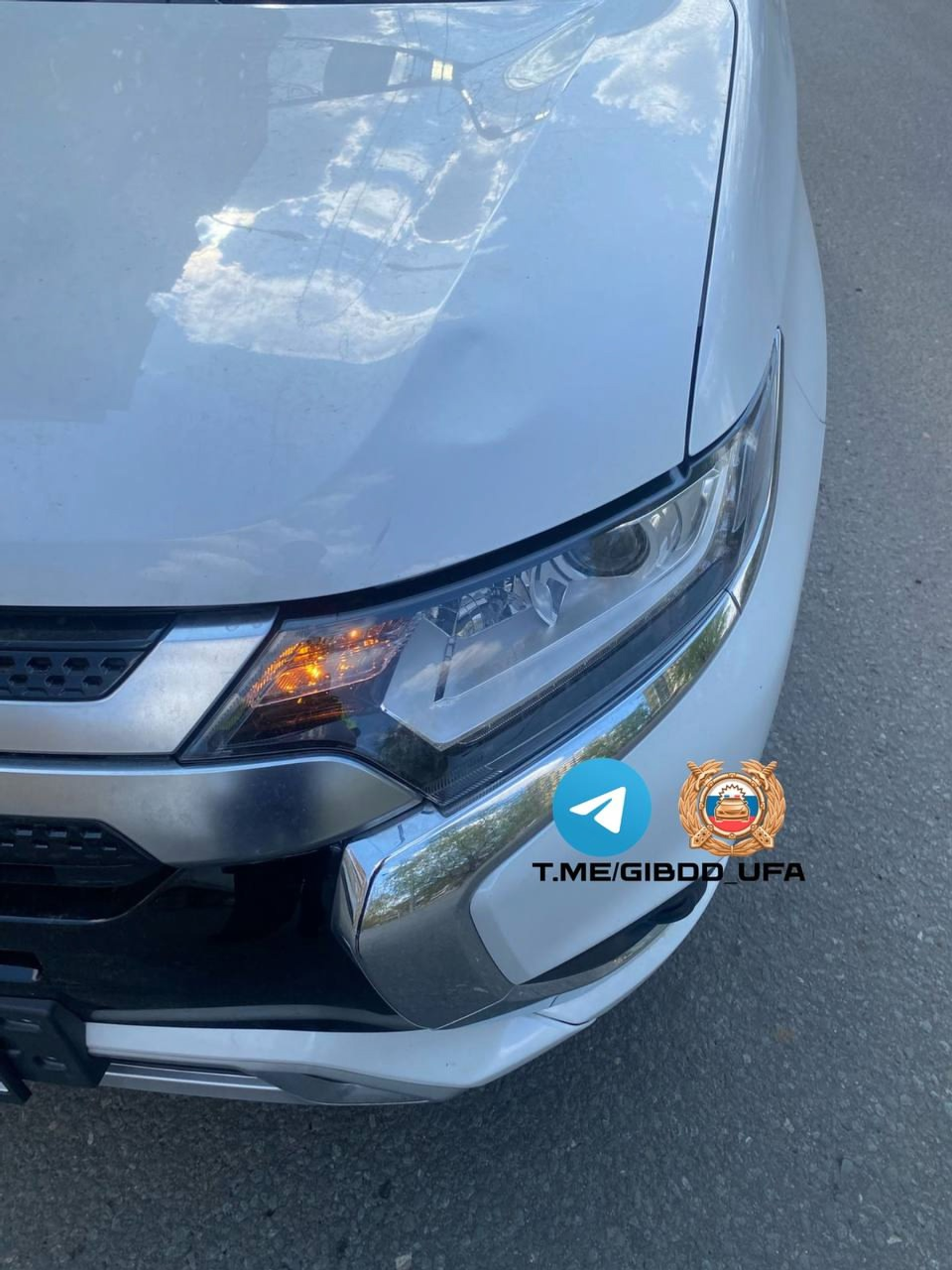 В Уфе после наезда госпитализирован ребёнок