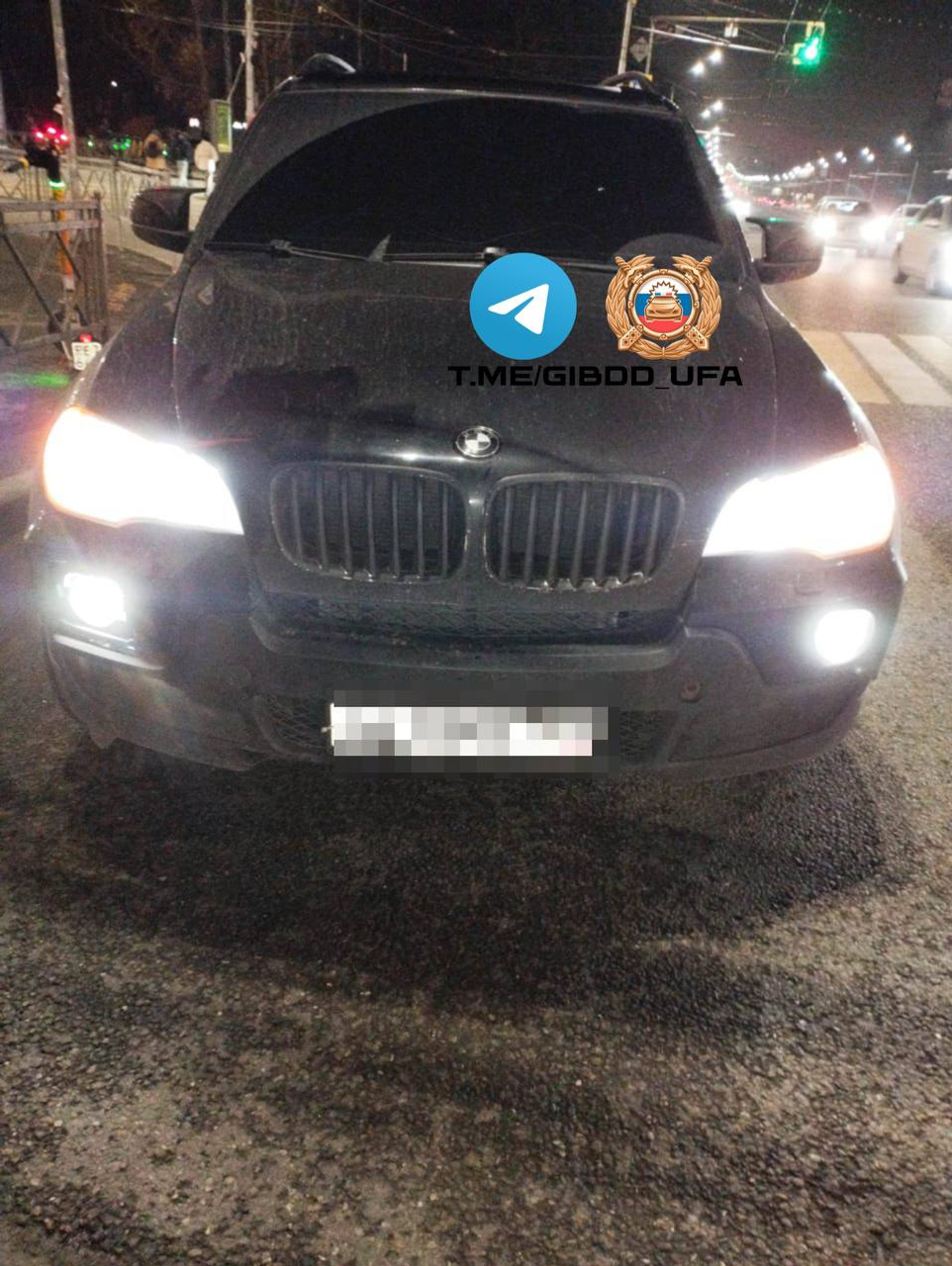 В Уфе после наезда госпитализированы женщина и ребёнок