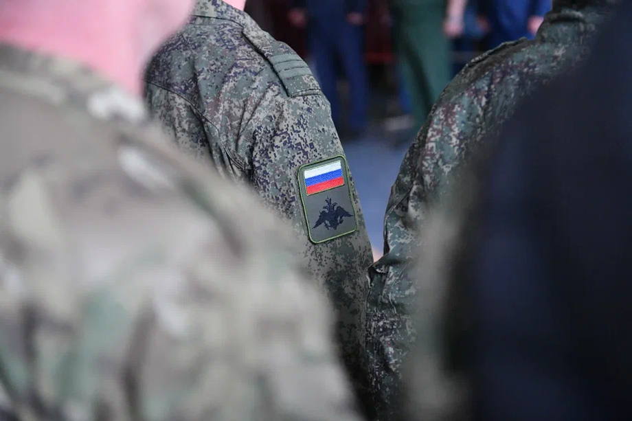 В Уфе в зону СВО проводили бойцов полка «Башкортостан»