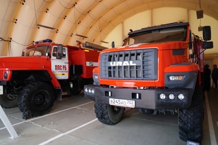 В селе 1-е Туркменево Баймакского района открыли новое пожарное депо