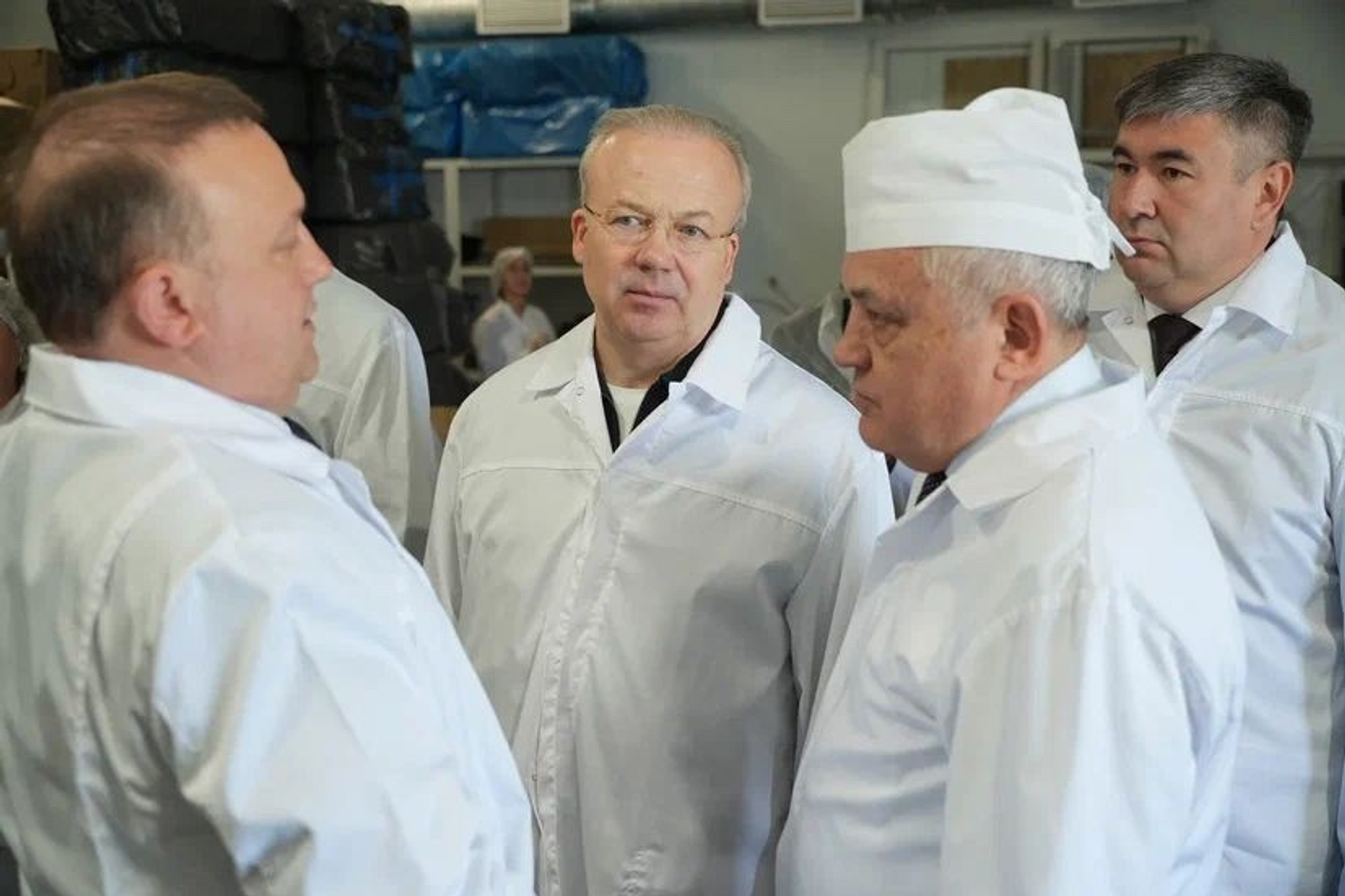 Андрей Назаров посетил молочную компанию «Экопродукт»