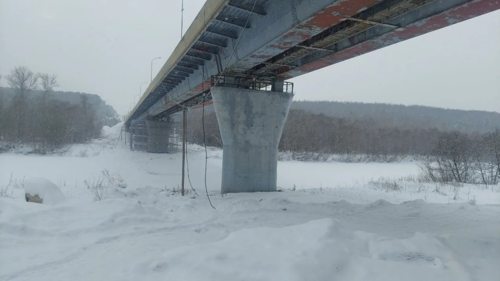 В Башкирии мост через реку Ай сдадут до конца года