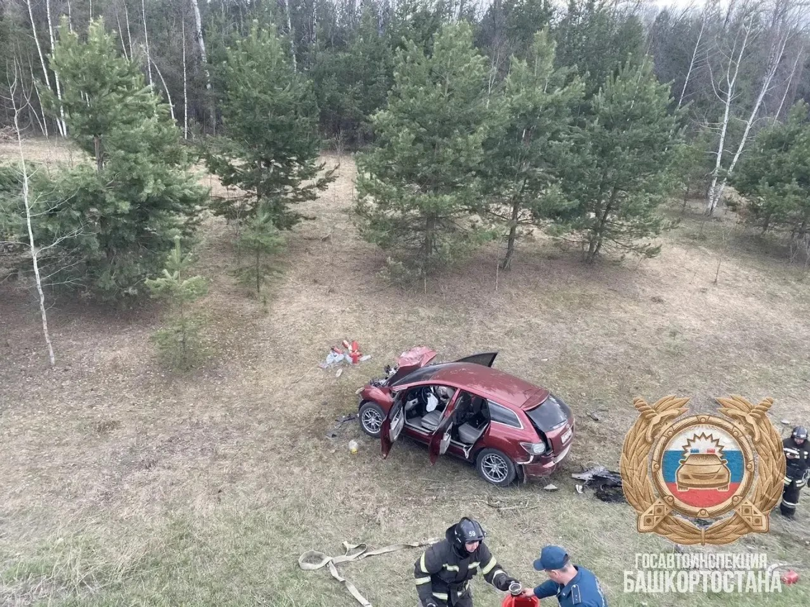 В Башкирии после ДТП госпитализированы четыре человека