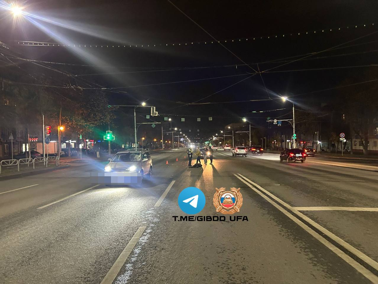 В Уфе в результате наезда пешеход получил тяжёлые травмы