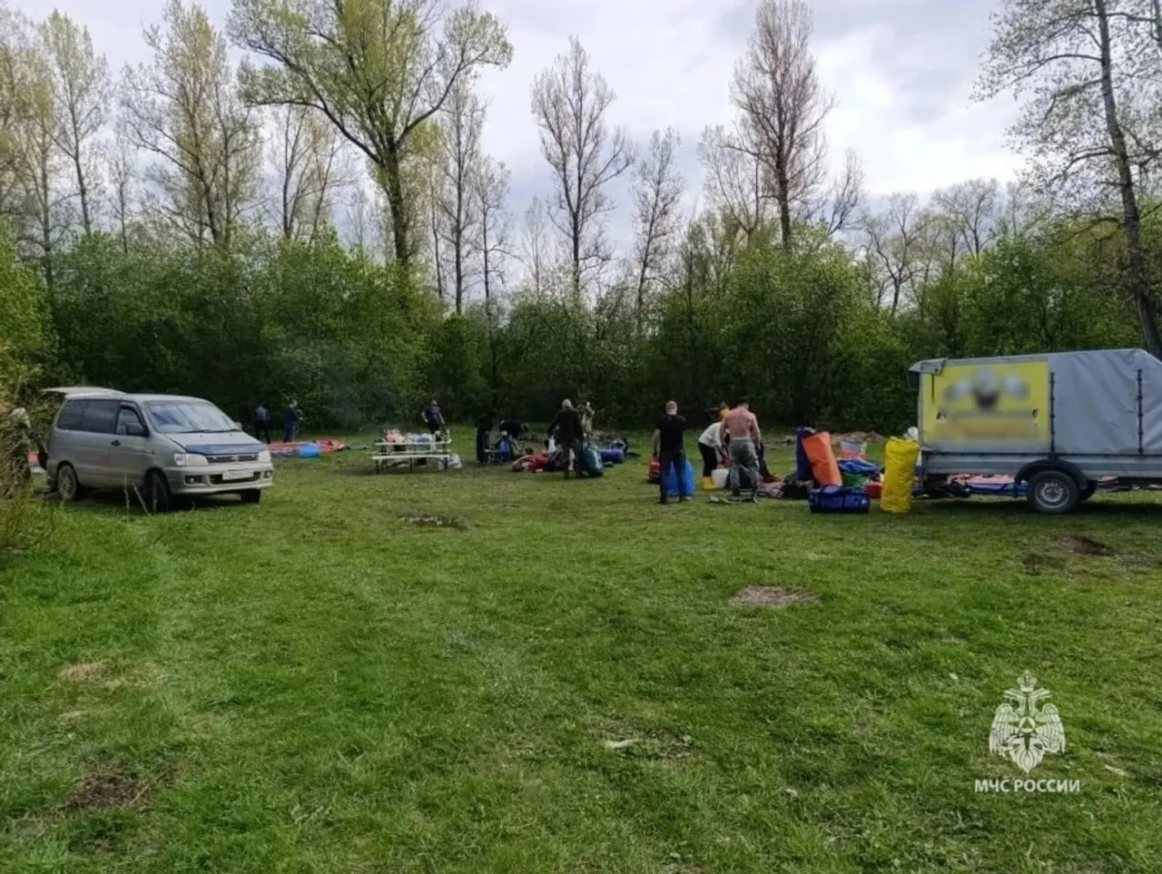 В Башкирии у туристов во время сплава «порвались» все катамараны