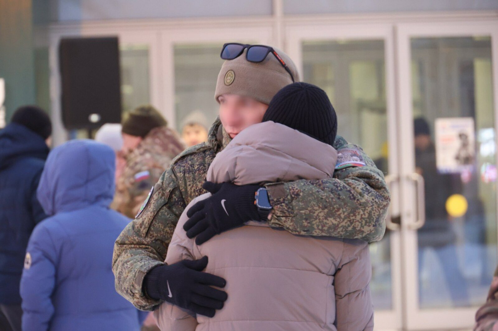 В Уфе бойцов полка «Башкортостан» проводили в зону СВО после отпуска