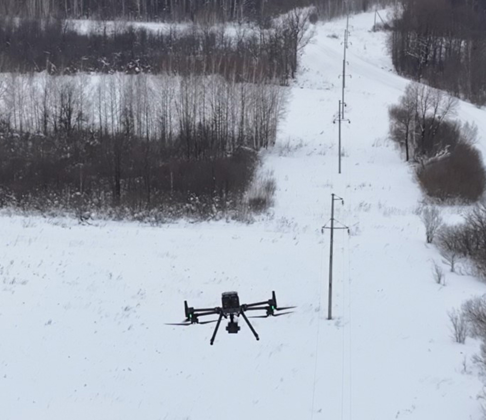 В Башкирии энергетики применили новую модель беспилотника