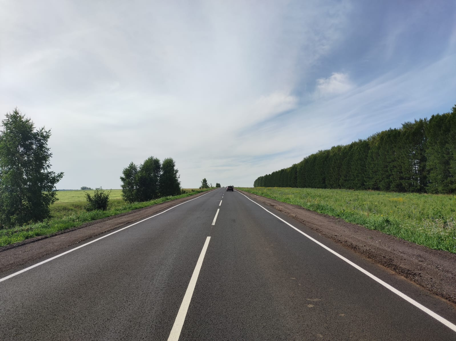 В Башкирии отремонтирован участок дороги Буздяк – Чекмагуш – Дюртюли