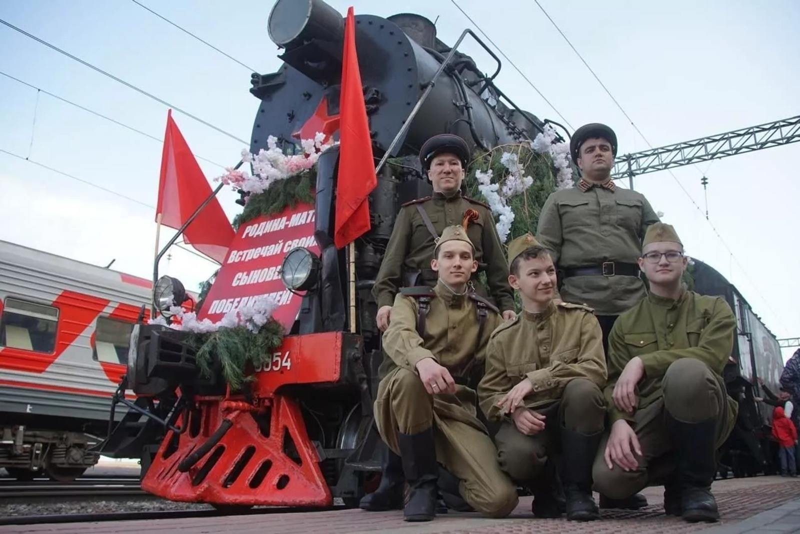 В Башкирию прибыл «Паровоз Победы»